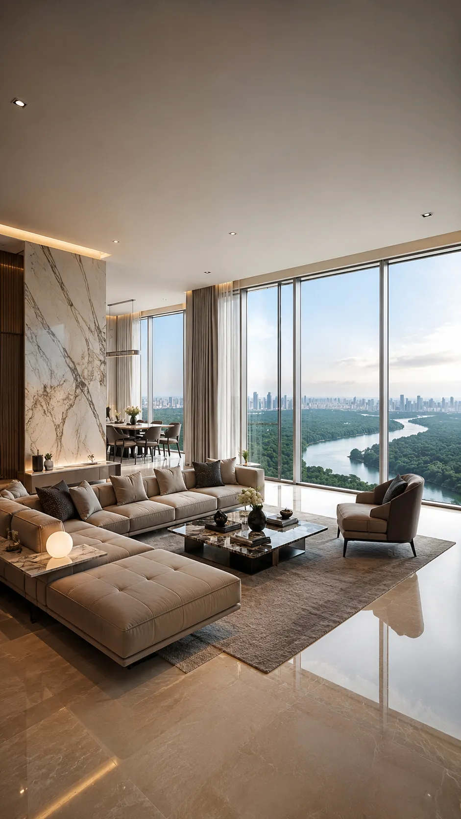 3, 4 & 4.5 BHK residences